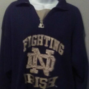 Notre Dame fighting irish starter pullover M